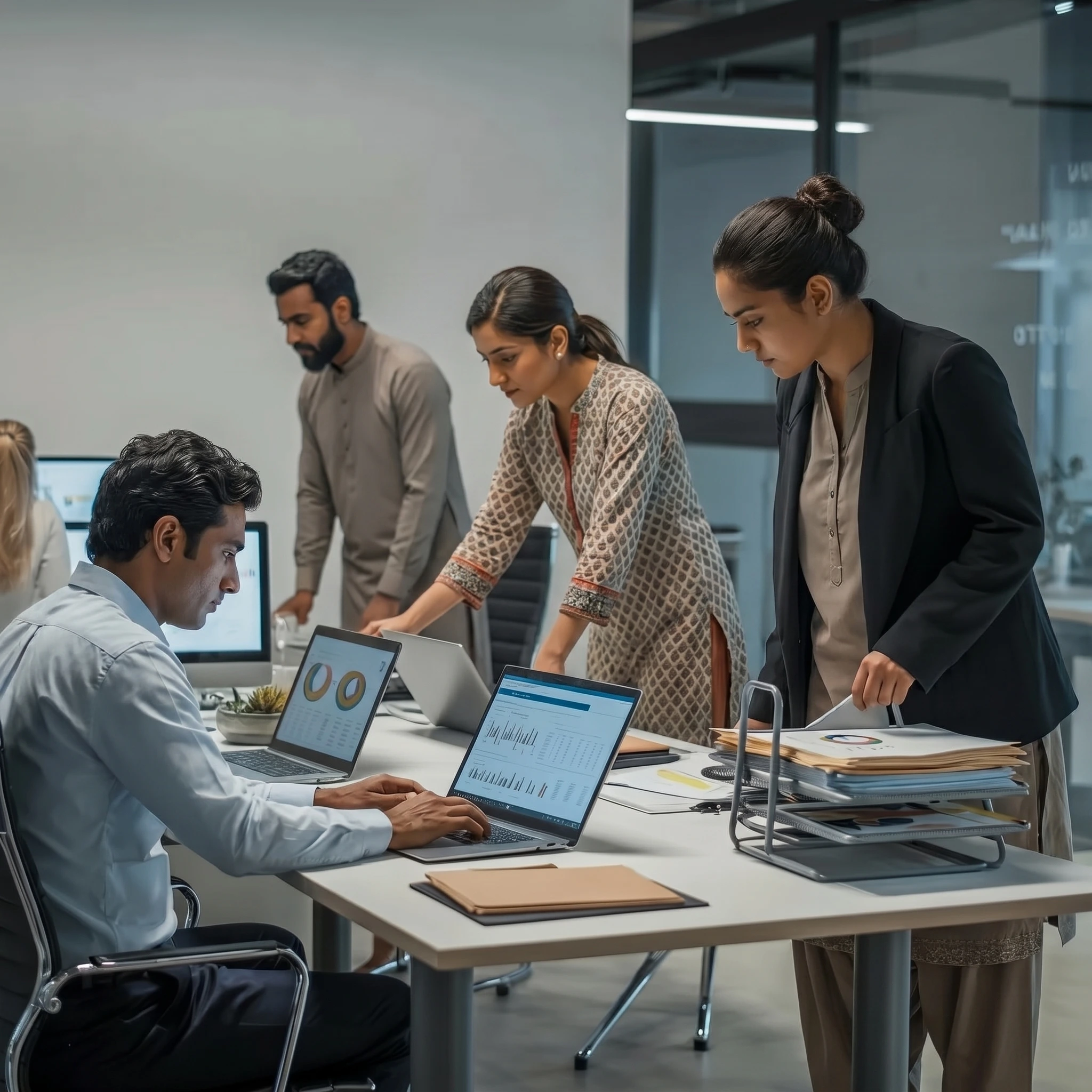 Back-office processing